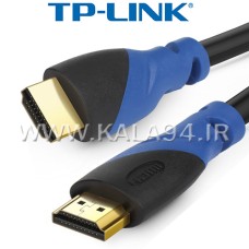 کابل 1.5 متر HDMI مارک TP-LINK سرطلایی / جنس PVC / فوق العاده ضخیم و بسیار مقاوم / تمام مس واقعی / پشتیبانی 4K / کیفیت عالی / اورجینال